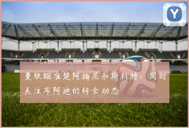 曼联瞄准楚阿梅尼和斯科特，同时关注布阿迪的转会动态